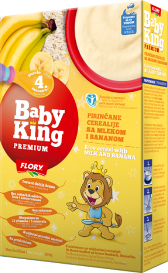 Picture of Baby King Rice,Corn Cereal with banana