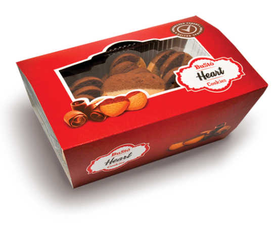Picture of BUSTO COOKIES HEART 300 g