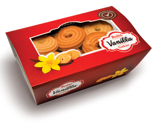 Picture of BUSTO COOKIES VANILLA 300g