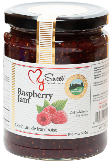 Picture of RASPBERRY JAM MySweet 590g