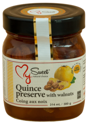 Picture of QUINCE Preserve with Walnuts 380g