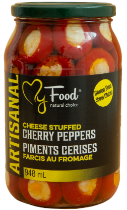 Picture of Cheese staffed-Cherry Peppers 948g