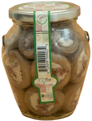 Picture of Champignons stuffed cheese and walnuts