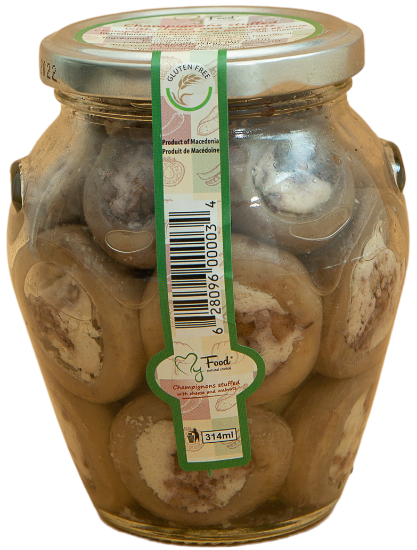 Picture of Champignons stuffed cheese and walnuts